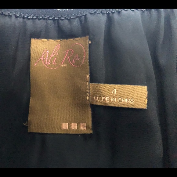 Ali Ro Pink Gingham Strapless Dress, Size 4 NWT - Picture 4 of 6